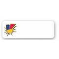 Rectangle Poly Badge (1"x3")- PB screened